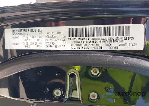 2014 Ram 1500 Lone Star из США, поврежденный, VIN 1C6RR6GG7ES129715